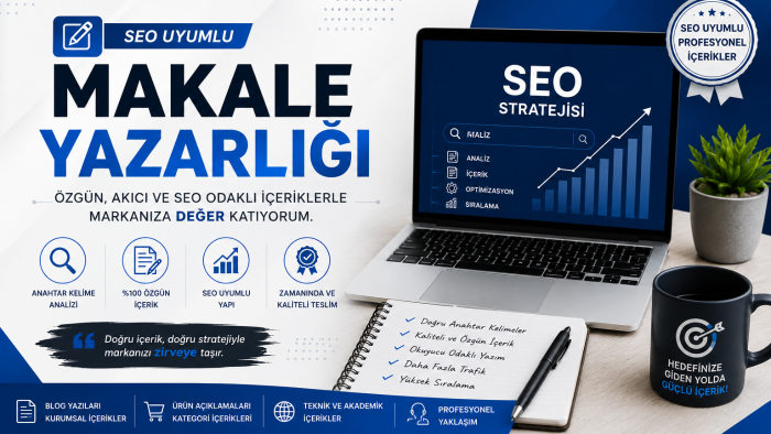 seo uyumlu içerik yazabilirim