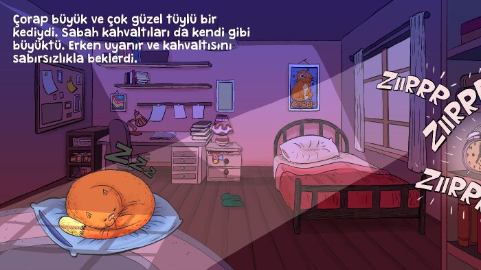 çocuk kitabı sayfası çizerim