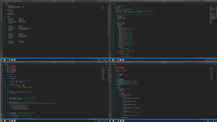 C, C++ ve python  programlama hizmeti veririm
