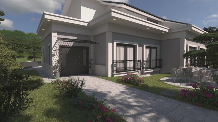 dış mekan render yaparım