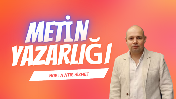 metin yazıyorum