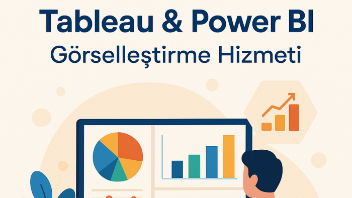 Tableau, Power BI'da sade ve şık dashboardlar tasarlarım