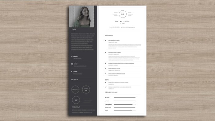 size etkileyici ve kurumsal bir cv tasarlayabilirim
