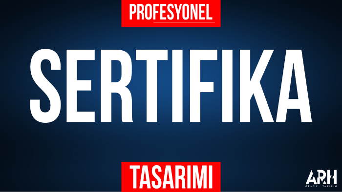 sertifika ve başarı belgesi tasarlıyorum