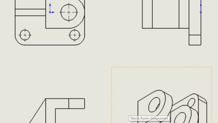 solidworks ve autocad de çizim yaparım