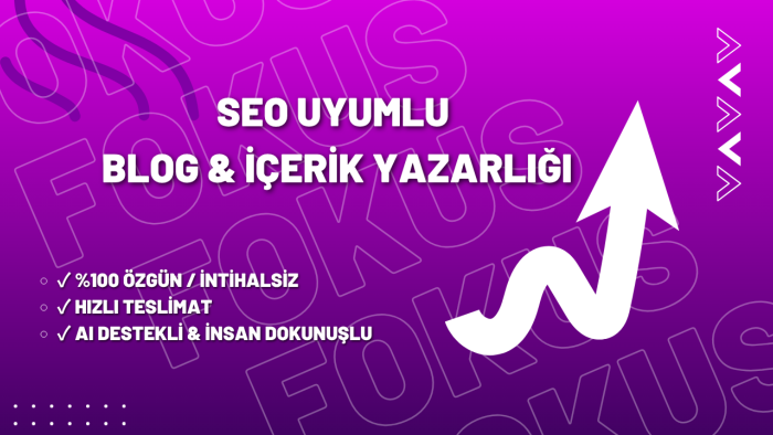 SEO uyumlu blog ve sosyal medya içerikleri yazabilirim