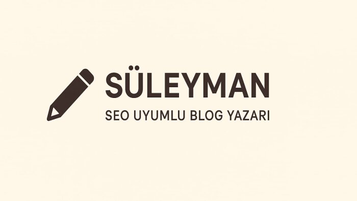 Seo uyumlu ve özgün blog yazısı hazırlarım