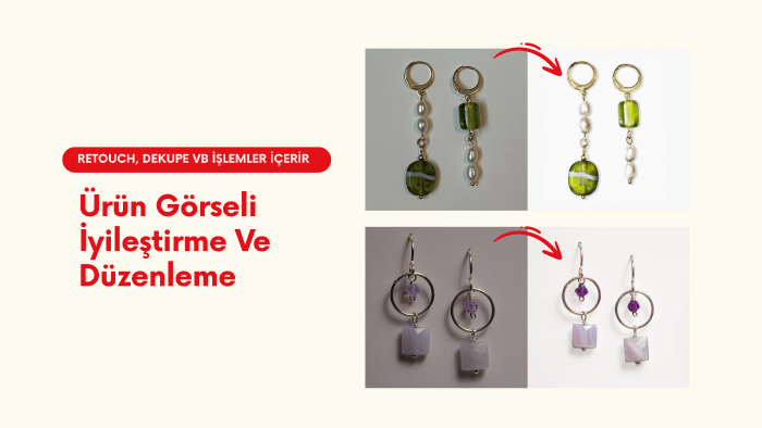 ürün fotoğraflarınıza dekupe ve düzenleme yaparım