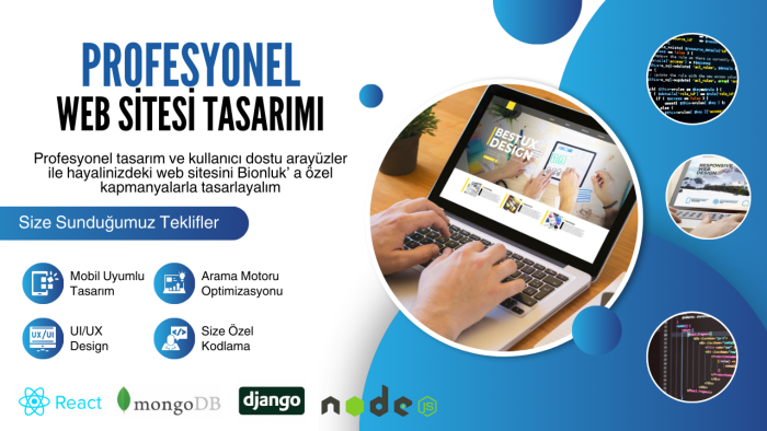 size özel web sitesi tasarlayabilirim