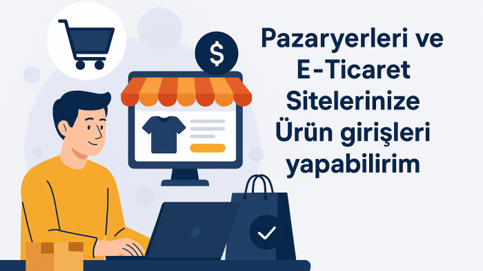 e ticaret platformlarına doğru şekilde veri girişi sağlarım