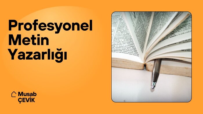 metin yazarlığı yaparım