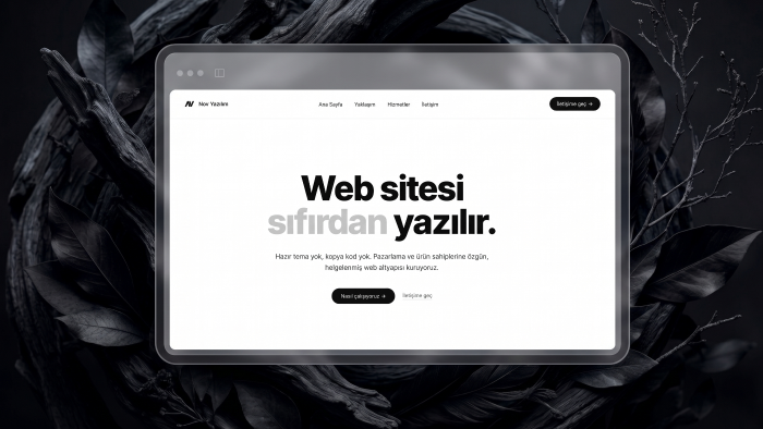 aylık kiralama ile kurumsal web sitesi yaparım