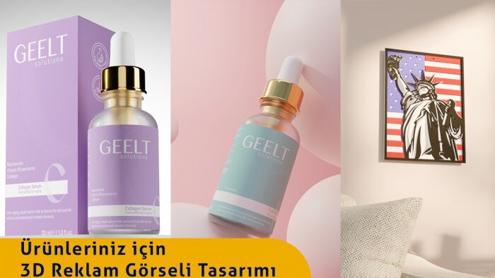 ürünlerinizin 3D görsellerini hazırlarım