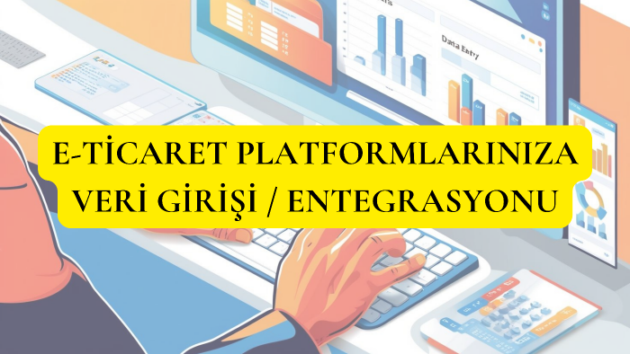 e-ticaret sitelerine veri girişi ve entegrasyonu yapıyorum