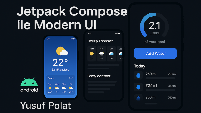 jetpackcompose ile android mobil uygulama geliştiririm