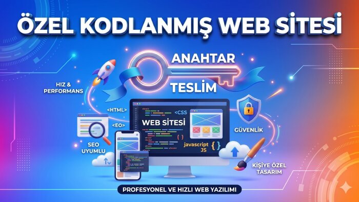 size özel kodlanmış ve mobil uyumlu Web sitesi yapabilirim