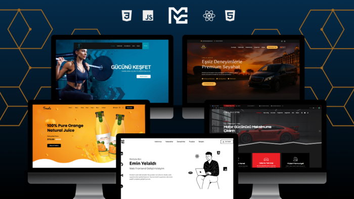 profesyonel ekibimle istediğiniz web sitesini yapabilirim