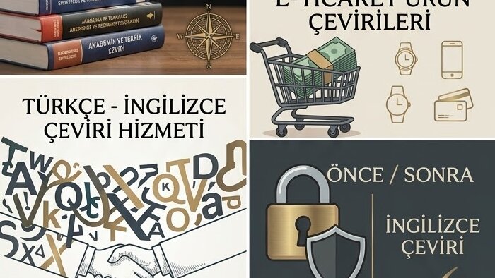 Türkçe-İngilizce çeviri hizmeti sunuyorum