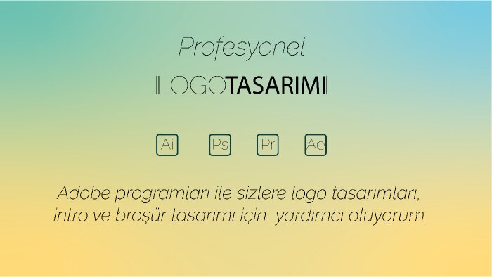 hayalinizdeki logoyu size sunabilirim
