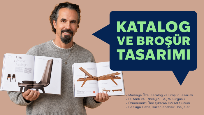 markanıza özel katalog ve broşür tasarlarım