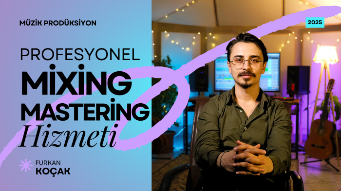 sizin için profesyonel mixing mastering yaparım