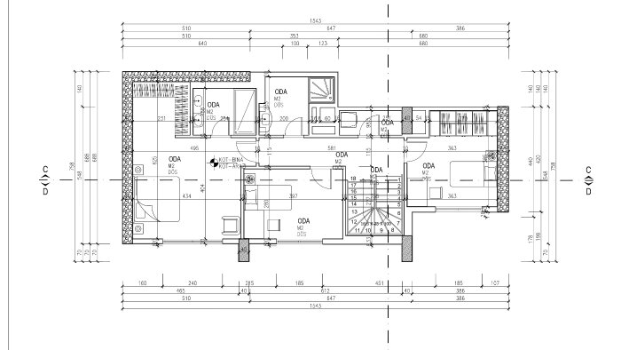 sizin için 2d Autocad mimari ve iç mimari çizim yapabilirim