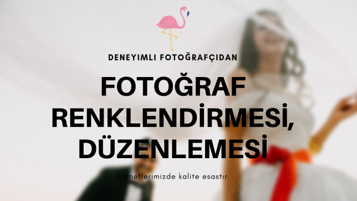 fotoğraflarınızı en göz alıcı şekilde düzenleyebilirim