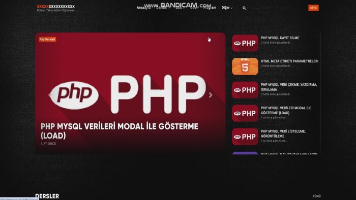web sitenizi ve web tabanlı projelerinizi yapabilirim