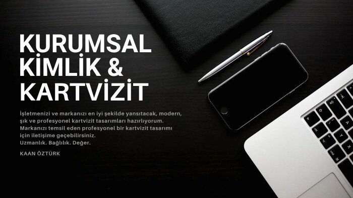 profesyonel kartvizit tasarımları hazırlıyorum