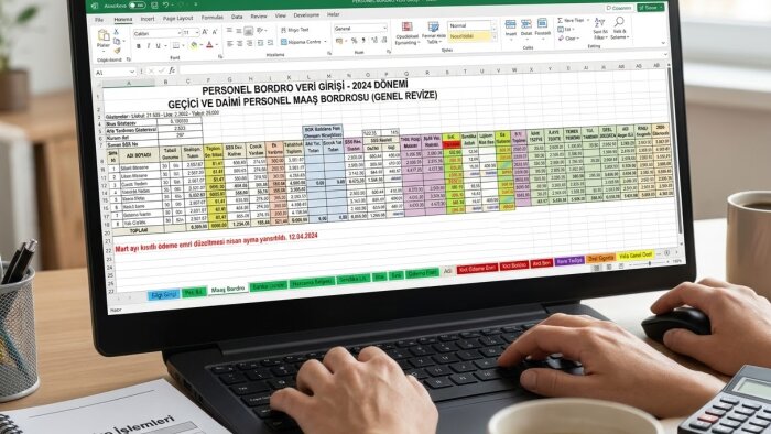 Excel'de her türlü veri girişini sağlar, hataları gideririm