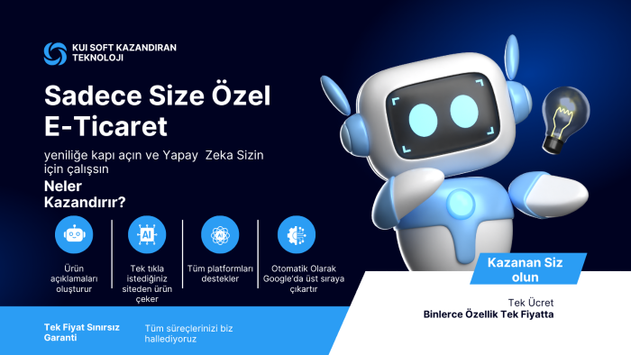 e-ticaret sitenizi yapabilirim
