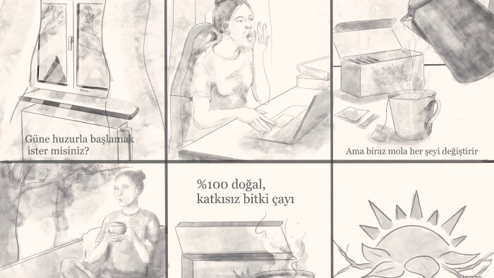 dilediğiniz alanda storyboard yapabilirim
