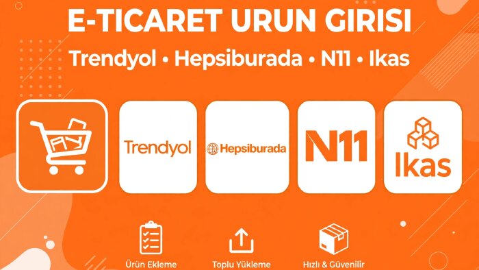 Trendyol için ürün girişi yaparım