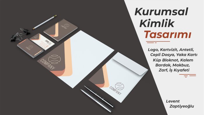 profesyonel kurumsal kimlik tasarımları yapıyorum