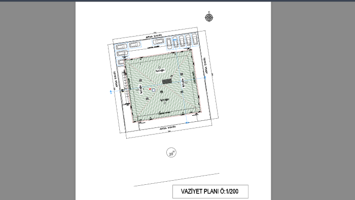 vaziyet planı çizerim
