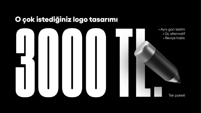 o çok istediğiniz logo tasarımını yaparım