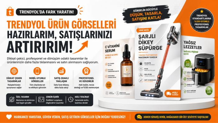 Trendyol için satış odaklı ürün görselleri hazırlarım