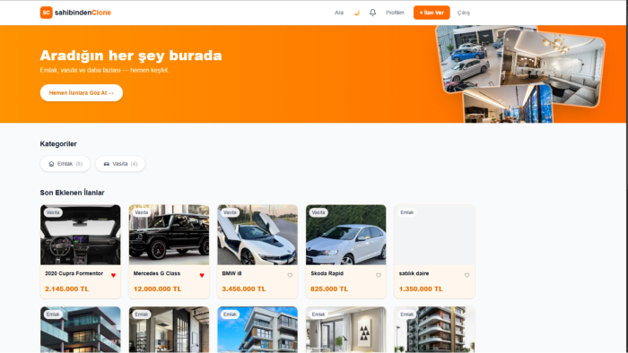 sizin için modern ve hızlı web sitesi tasarlayabilirim
