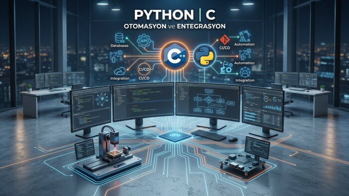 python ve c kullanarak özel konsol uygulamaları geliştiririm