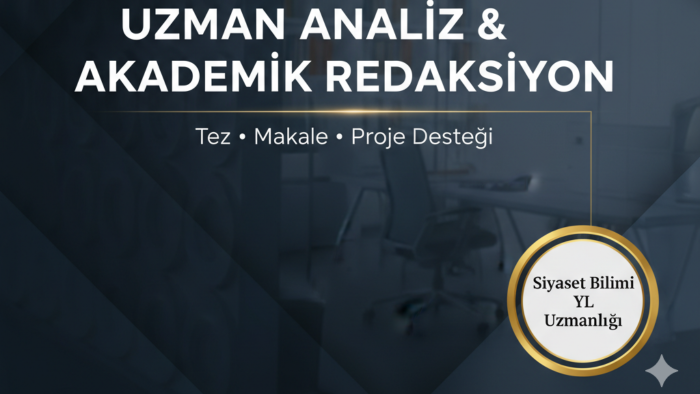 YL derecemle akademik belgeleri analiz ederim