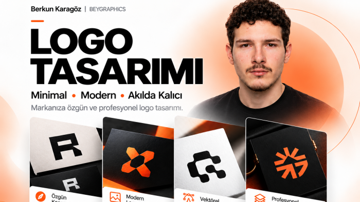 markanıza özel modern ve profesyonel logo tasarımı yaparım