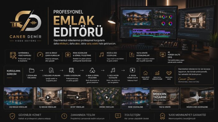 markanız için profesyonel videolar hazırlarım