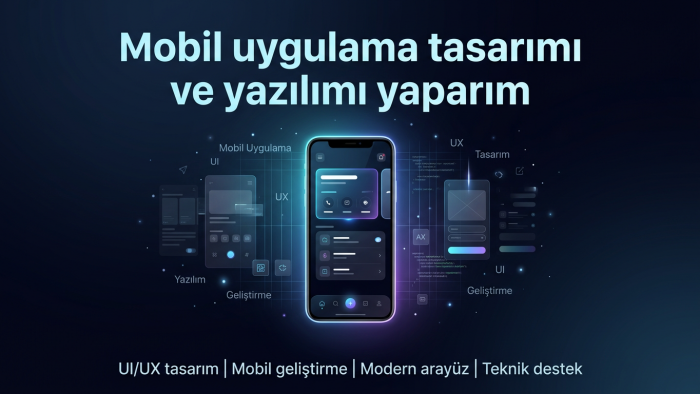 React Native ile mobil uygulama yaparım