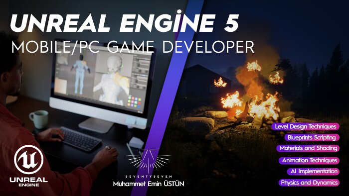unreal engine ile mobil ve masaüstü oyunlar yapıyorum