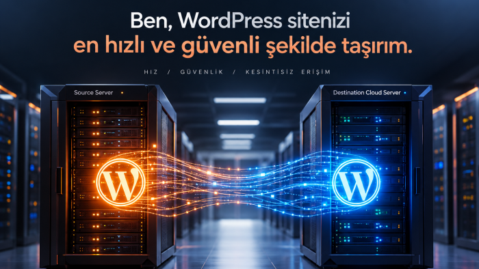 WordPress sitenizi en hızlı ve güvenli şekilde taşırım
