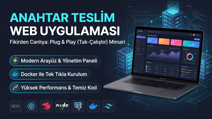 hayalinizdeki web uygulamasını gerçeğe dönüştürebilirim