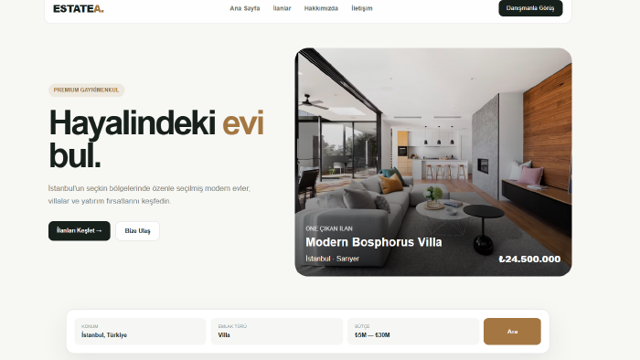 modern ve responsive web siteleri tasarlarım