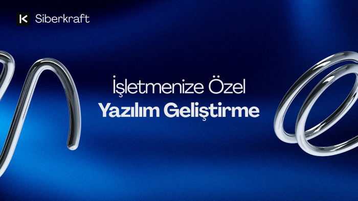 işletmenize özel web yazılım geliştiririm