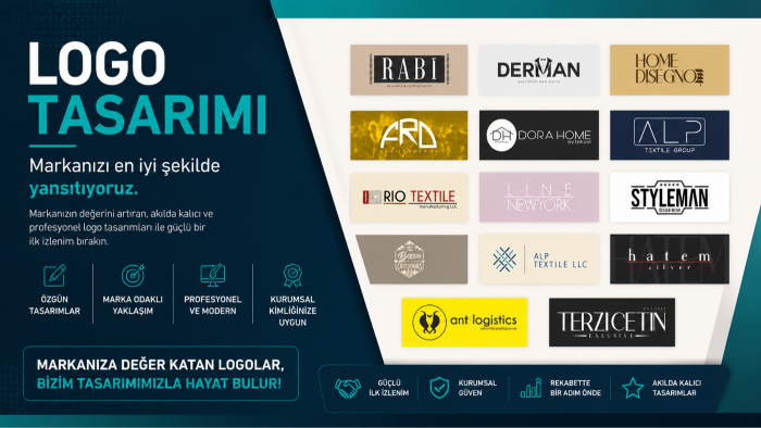 dikkat çekici ve ayrıcalıklı logo tasarımı yapabilirim