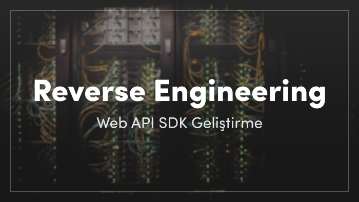 api analizi ve kütüphane geliştirme hizmeti verebilirim